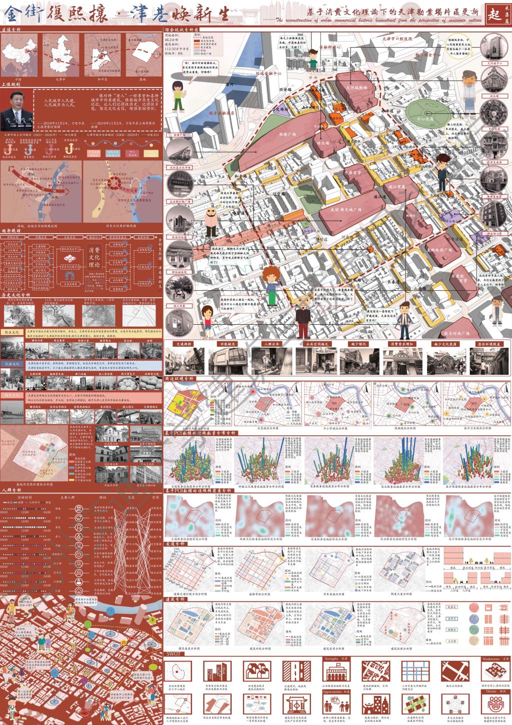 第二届“全国大学生国土空间规划设计竞赛”三等奖-建筑与城市规划学院